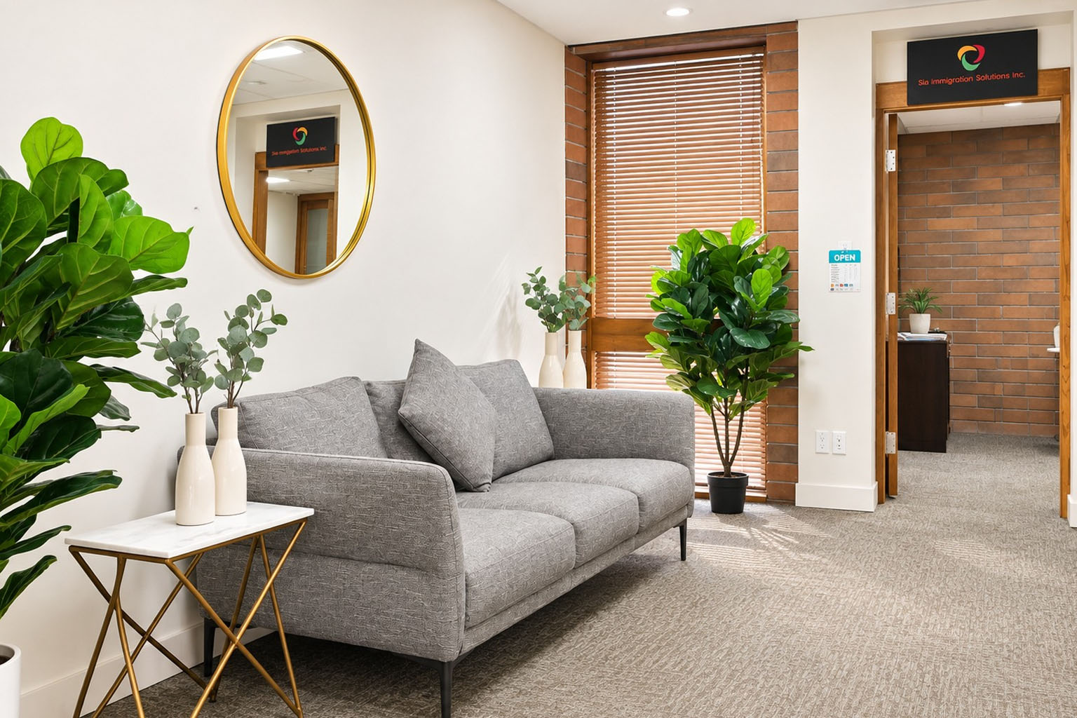 Kamloops office lounge